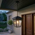 thumbnail image 2 of Elk Home Ridgewood 1-Light Matte Textured Black Outdoor Pendant Light, 2 of 6
