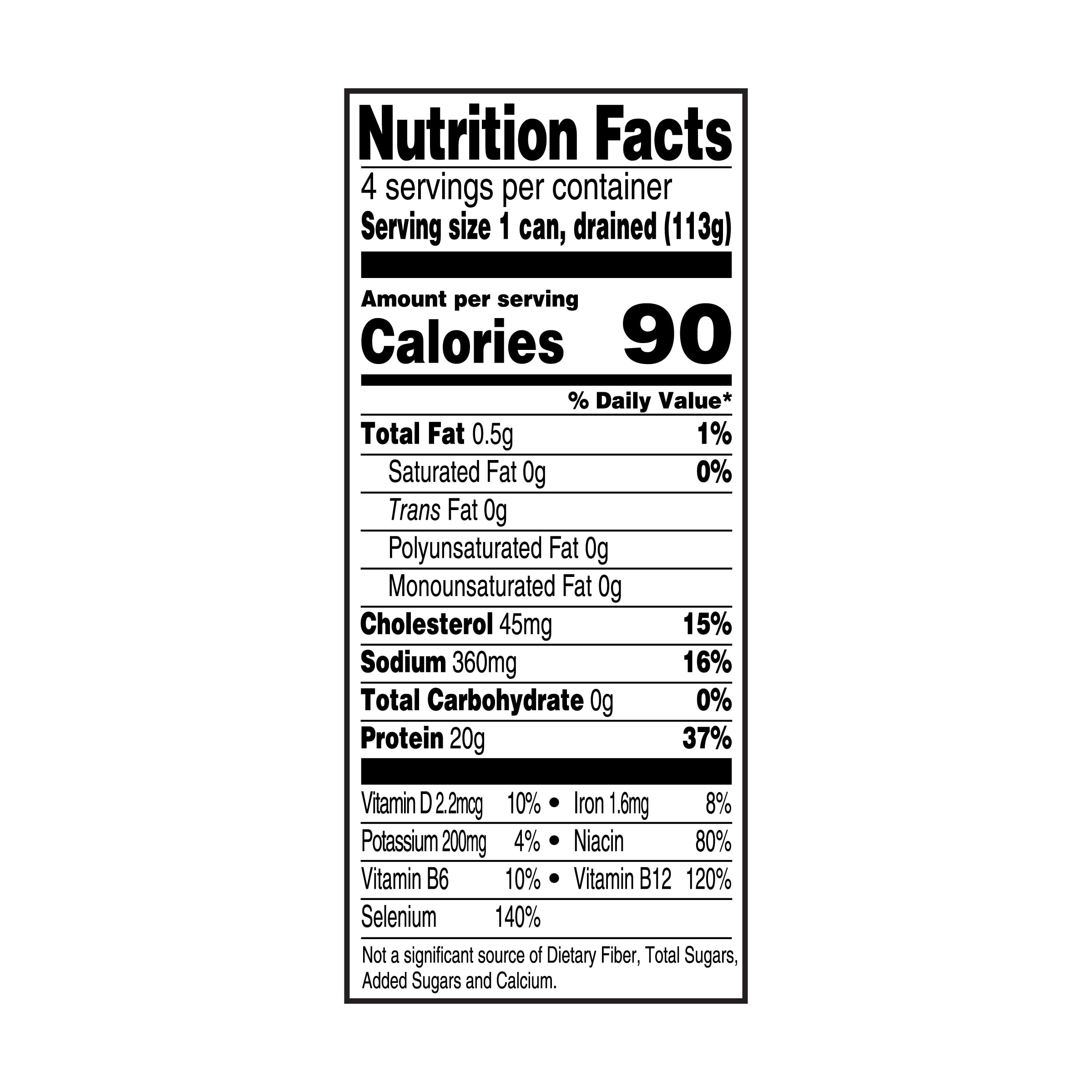 (2 pack) StarKist Chunk Light Tuna in Water, Wild Caught, 20g Protein, 5 oz, 4 Cans