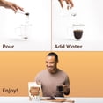 thumbnail image 5 of Waka Instant Coffee, Dark Chocolate Flavored - 100% Arabica Beans, Freeze Dried Granules, No Additives - Scoopable Powder for Quick Hot and Iced Coffees (3.5oz), 5 of 8
