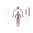 thumbnail image 2 of T13 Action Figure Accessories - Magnetic Poseable 13 Joint Figure DIY Fidget t13 action figure accessories 3d printed action figure (Brown), 2 of 5