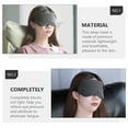 thumbnail image 4 of 1pc Sleep Eye Mask Comfortable Blindfold Shading Sleep Eye Patch (Random Color), 4 of 8
