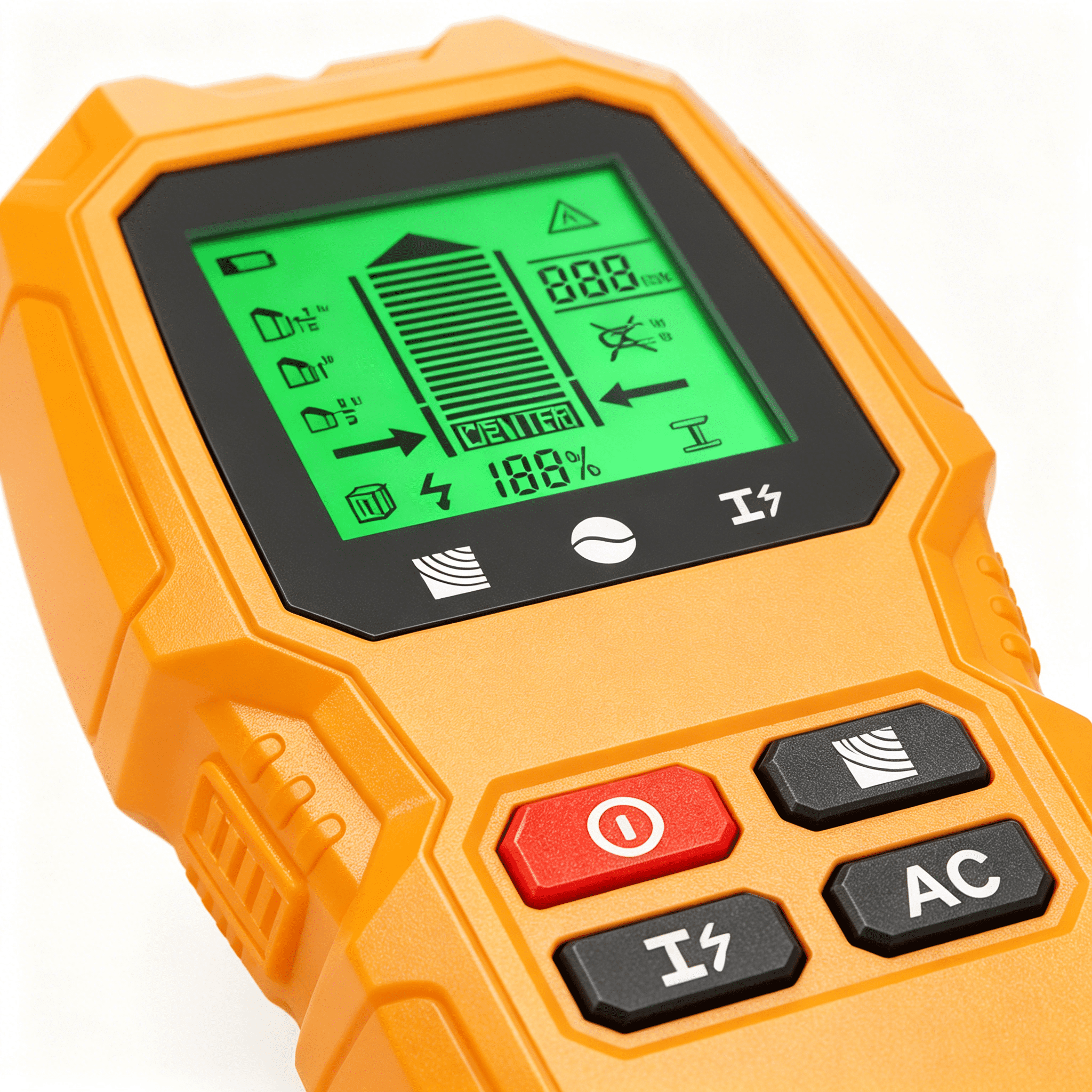 GJX 2026 New Stud Finder Wall Scanner,7 in 1 Stud Detector with Lcd Display,Stud Sensor Beam Finders Wall Wood Metal Stud Detector for the Center and Edge of Wood Ac Wire Metal Studs Joist Pipe