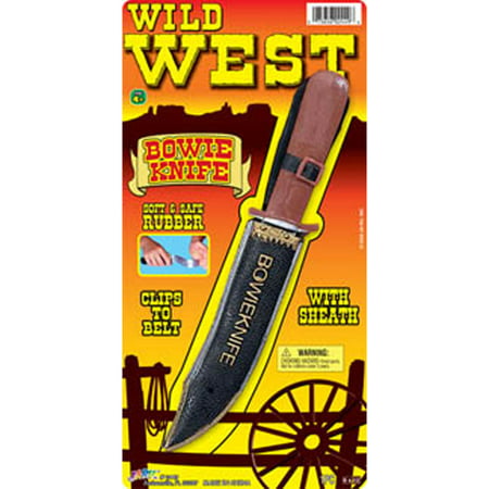 Wild West Bowie Knife - 1 Pkg (Best Bowie Knife On The Market)