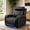 Black, variant on Aukfa 6 Seat Power Recliner Sectional Sofa with LED Light, USB & Wireless Charging, Storage Console, Home Theater Seating for Living Room, PU Leather, Burgundy