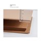 thumbnail image 5 of Carpeta de anillas recargable A5 2 piezas Yashi Papel Kraft con 2 anillas, 5 of 5