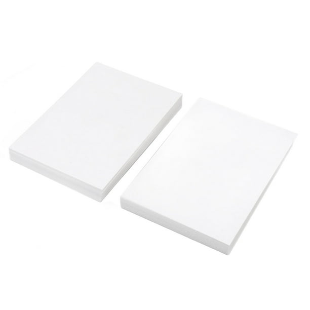 Cartes blanches blanches prédécoupées à imprimer sur feuille pour jeu