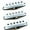 White, variant on Seymour Duncan Scooped Strat Pickup Set Cream