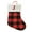 J, variant on Mini Christmas Stocking Red And Black Plaid Small Stocking with Hanging Ring A to Z Embroidered Letter Hanging Stocking for Xmas Tree Wall Mantel