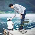 thumbnail image 2 of MasteelfCA Comfortable Folding Chair Practical Fishing Chair Multi-use Foldable Chair Convenient Beach Chair, 2 of 9