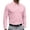 Pink, variant on Dry Fit Long Sleeve Polo Shirts for Men, Athletic Collared Golf T-Shirts Performance Tops