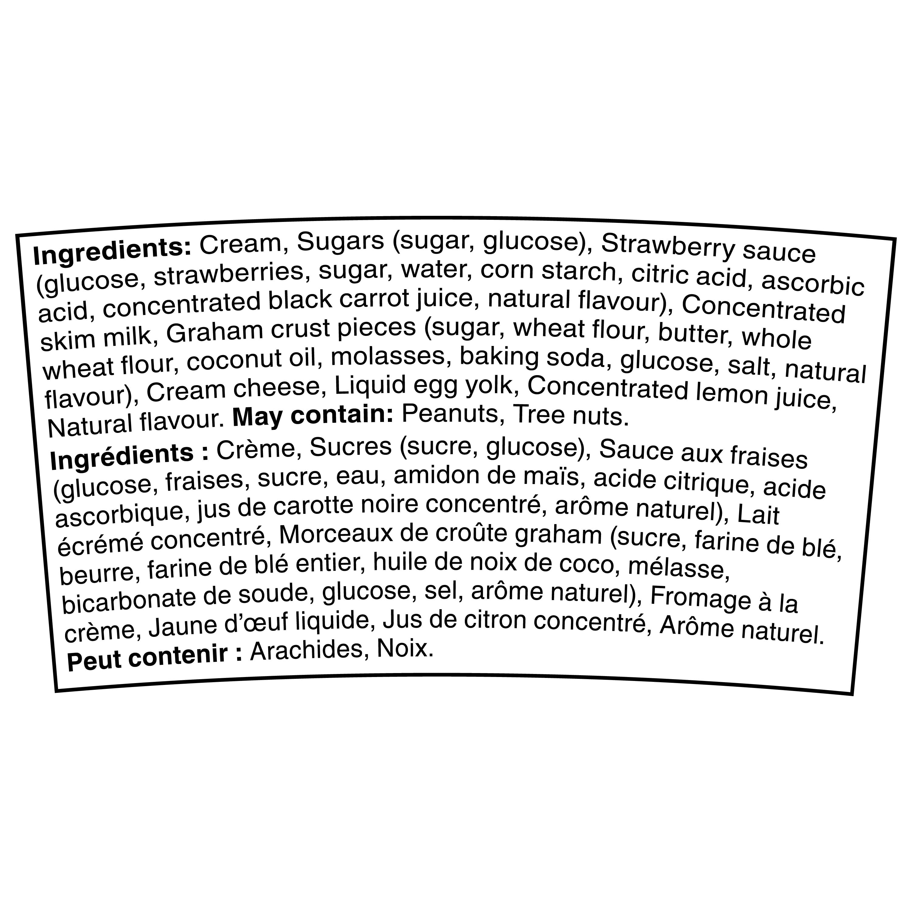 Extraz Strawberry Cheesecake Ice Cream, 450 mL