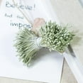 thumbnail image 3 of 1 manojo de estambres y pistilos, flores artificiales, bricolaje para hacer flores y pasteles. verde claro, 3 of 9