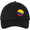 Black Colombia, variant on Colombia Soccer Soft Cotton Relaxed Adjustable Cap