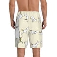 thumbnail image 3 of Kdxio Unicorn Doing Yoga Print Mens Sleep Shorts Bottoms Soft Comfy Pajama Wear Pants with Drawstring Pockets, 3 of 7