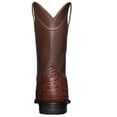 thumbnail image 3 of Men's Western Cowboy Boots Vintage Leather Casual Snake Print Mid Calf Boots Riding Boots Autumn Winter Men's Boots, 3 of 5