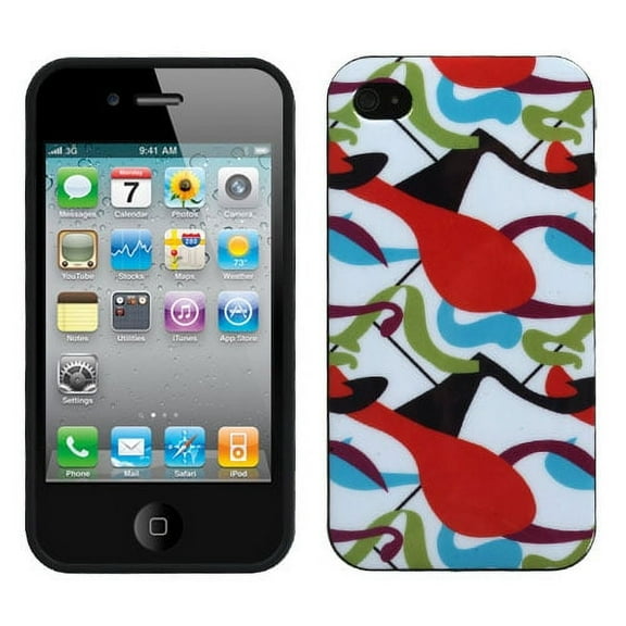 Mybat Surrealist Swirls Candy Skin Cover For Apple Iphone 4s4