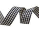 thumbnail image 1 of XmhyTop-A Cintas de 5 yardas a cuadros para envolver regalos navideños, decoración DIY, cinta de poliéster duradera con estampado a cuadros para manualidades, R24, 1 of 5