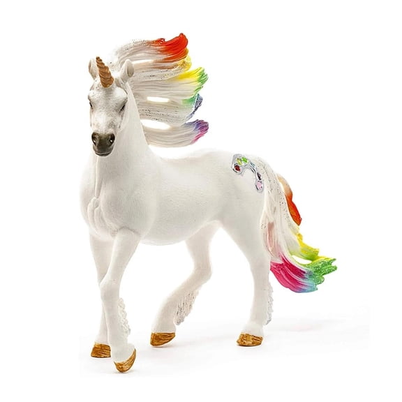 Schleich bayala - Rainbow Unicorn Stallion - Unicorn Toy for Girls and Boys - Fantasy Horse Figurine for Kids Ages 5 