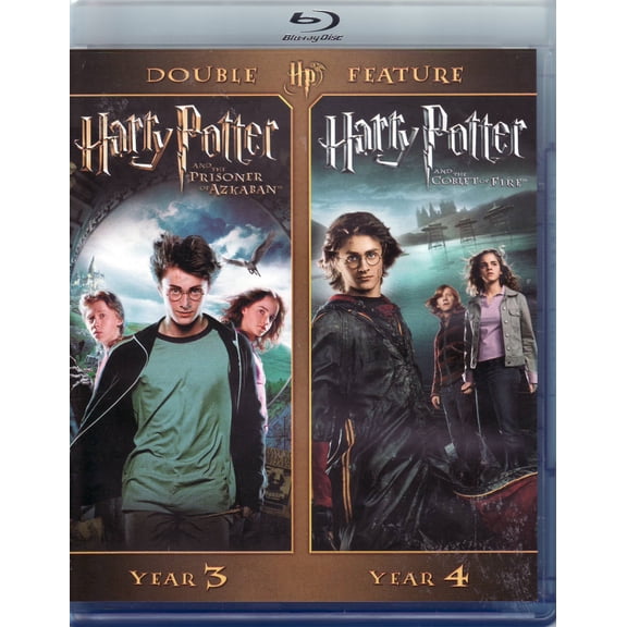Harry Potter and the Prisoner of Azkaban / Goblet of Fire [Blu-ray]