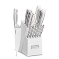 thumbnail image 1 of Juego de cuchillos Cuisinart Classic de acero inoxidable de 15 piezas con bloque, 1 of 5