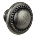 thumbnail image 5 of GlideRite 1.25 in. Round Beaded Cabinet Knobs, Weathered Nickel, Pack of 5, 5 of 5