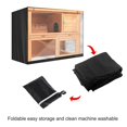thumbnail image 3 of Cubierta de jaula para conejos impermeable Toystoory Gris, 3 of 5
