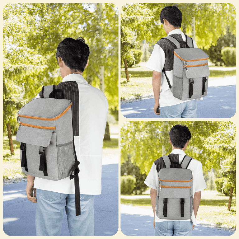 Soft Cooler Backpack 30 Can, Insulated Leak Proof Thermal  display picture 1