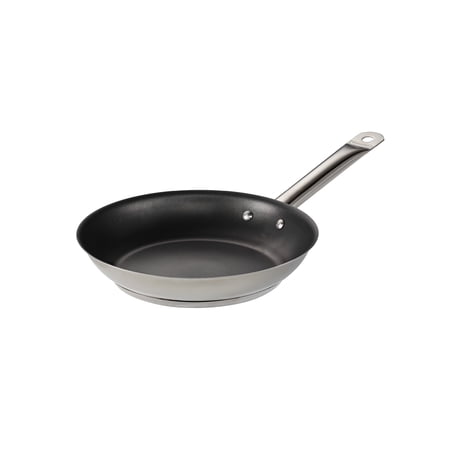 Tramontina 10-Inch Tri-Ply Stainless Steel Nonstick Saute Pan with Tublar Stainless Steel Handle Oven-Safe Dishwasher Safe