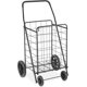 thumbnail image 1 of Carrito de compras Deluxe Rolling Utility, negro, 1 of 3