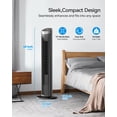 thumbnail image 2 of NFTIGB 40 inch Tower Fan for Home, 70° Oscillating Standing Floor Fan with Remote, 5 Speeds 3 Modes with Remote Bladeless Fan, New, 2 of 10