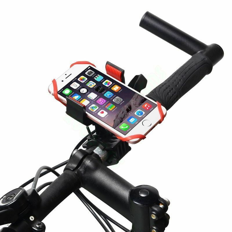 mobile phone holder for exercise bike