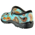 thumbnail image 3 of Sloggers Waterproof Garden Shoe for Women – Outdoor Slip-On Rain and Garden Clogs with Premium Comfort Support Insole, (Bird Turquoise), (Size 7), 3 of 8