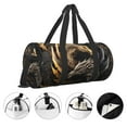 thumbnail image 3 of Defioc Vintage Metal Dragon for Travel Duffle Bag,Weekender Bag Carry On Tote Bags Hospital Bag Large Capacity Sport Gym Bag for Men Women Fit for Trave, Gym,Weekend, 3 of 6