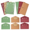 thumbnail image 1 of 12 juegos de sobres vintage, papel para escribir cartas, papelería, kit de cartas, kit de sobres, 1 of 5