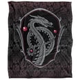 thumbnail image 2 of House of The Dragon Blanket, 50"x60" Dragon Frame Silky Touch Sherpa Back Super Soft Throw Blanket, 2 of 5