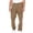 Coffee, variant on Cargo Pants For Men Casual Baggy Drawstring Loose Fit Pants Mid Waisted Joggers Pants with Pockets Green#1 L