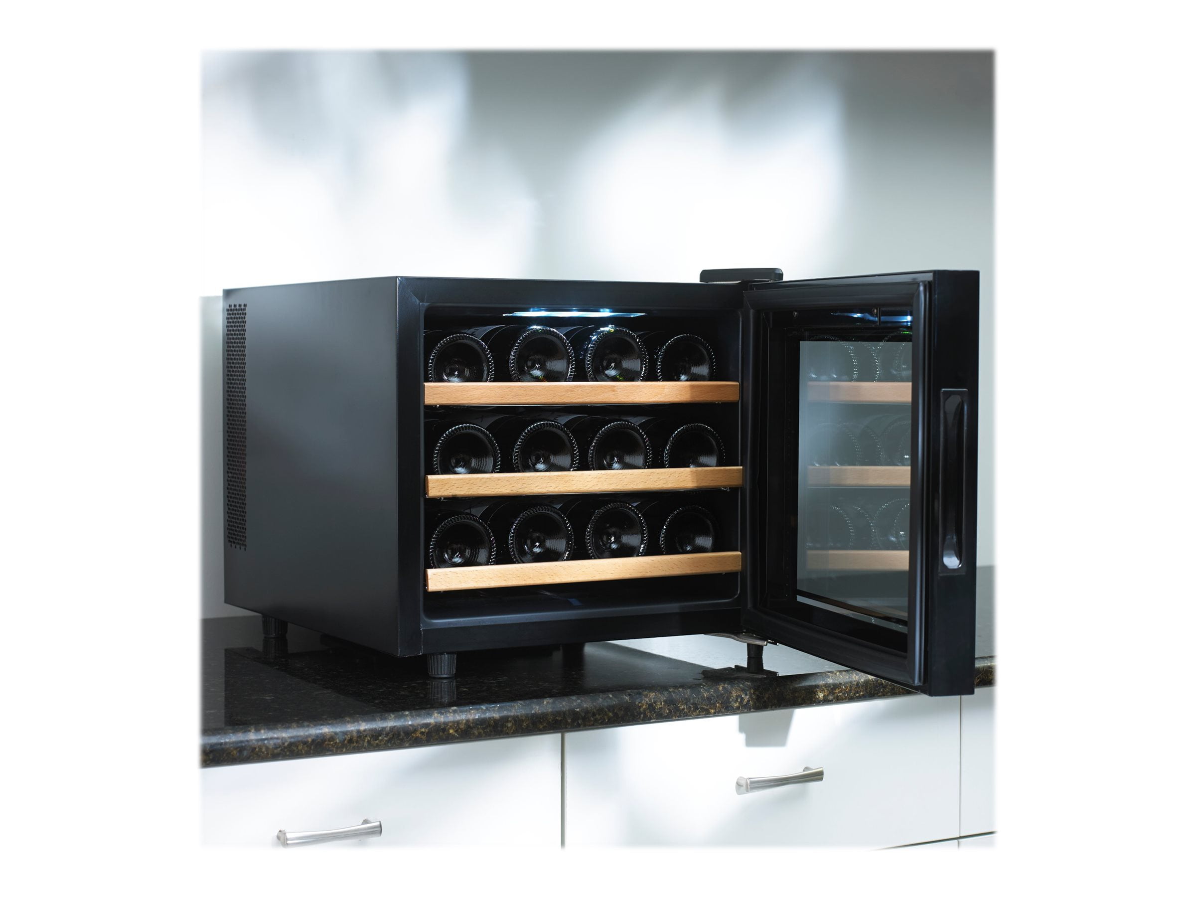 Wine Enthusiast Silent 12Bottle Touchscreen Wine Cooler, 52 OFF