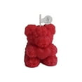 thumbnail image 4 of Blukids Rose Bear Silicone Mold,3D Teddy Bear Candle Making Molds,Silicone Epoxy Resin Mould,Ornament for DIY Wax Candle Art Craft Cake Chocolate Home Decor Valentine Gifts Birthday Gift（Red）, 4 of 4