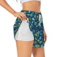 thumbnail image 3 of Lsque Cartoon Heavy Equipment Machinery Road Construction Printed Women's Running Shorts with Liner Pockets,Elastic Quick Dry Workout Athletic Gym Yoga Shorts,Womens High Waist Shorts-X-Large, 3 of 9