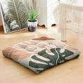thumbnail image 4 of Dutch Velvet Square Floor Pillow 22in, Boho Meditation Cushion for Yoga, Floor Seating, and Living Room, 4 of 7