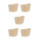 thumbnail image 2 of Estante de fregadero Cateissary 1 pieza cesta de plástico reutilizable desagüe suministro de cocina, 2 of 6