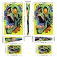 thumbnail image 3 of Psychedelic Zombie Skull Print PS5/PS5 Pro/PS5 Slim Digital Disc Skin Sticker For Console And Controller Skins, 3 of 7