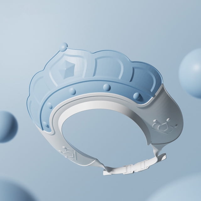 Yisang Shower Hat Kids Shower Cap Shampoo Shield Bath Head Cap Visor Child Shower Protector Shower Hat For Kids Shampoo Cap With Shampoo Brush Ears Eyes
