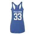 thumbnail image 2 of Wild Bobby, Polk High Bundy 33 Married with Children Fan, Pop Culture, Women Tri-Blend Racerback Tank Top, Vintage Royal, Large, 2 of 4