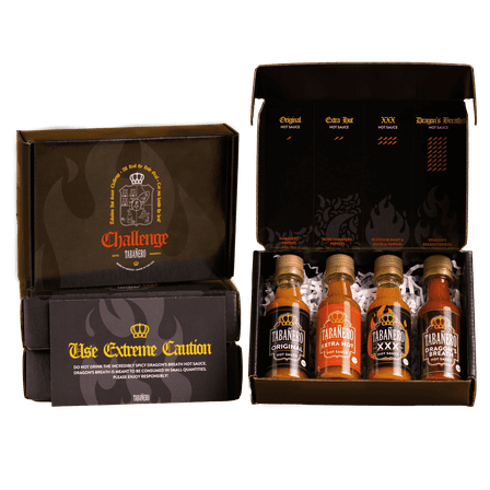 Tabanero Hot Sauce Challenge - Mini Gift 4 Pack (4 x 1.5 oz.)