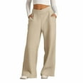 thumbnail image 2 of Coerni Girls Baggy Sweatpants Oversized Lounge Sweat Pants Kids Elastic Waist Straight Leg Open Bottom Athletic Softball Trousers, 2 of 9