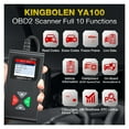 thumbnail image 3 of YA100 OBD2 Scanner Multilingual Car Diagnostic Tool Check Engine Code Reaer ,Sturdy and Compact, 3 of 6