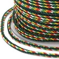 thumbnail image 3 of Multi-Color Decorative Nylon Cord Nylon Rope String for Home Decoration Embellish Costumes Bag Drawstrings Dark Green 2mm 25.1 Yards(23m)/Roll Green, 3 of 4