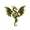 Green, variant on Handcrafted Dragon Alloy Brooch for Versatile Styling - Fashion Pin for Gifts & Occasions