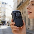 thumbnail image 6 of Portable Outdoor Fan Mini USB Fan Rechargeable Portable High-Speed Coolings Fan For Outdoor Travel Desk Compact Quiet Fan With Adjustable Speed For Summer Heat For Home Office Outdoor Summer Gift, 6 of 6